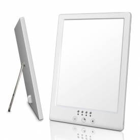 Sun Lamp LED White Warm Sun Light UV-Free 2000-10000 Lux Gradient Brightness Timer Function and Touch Control